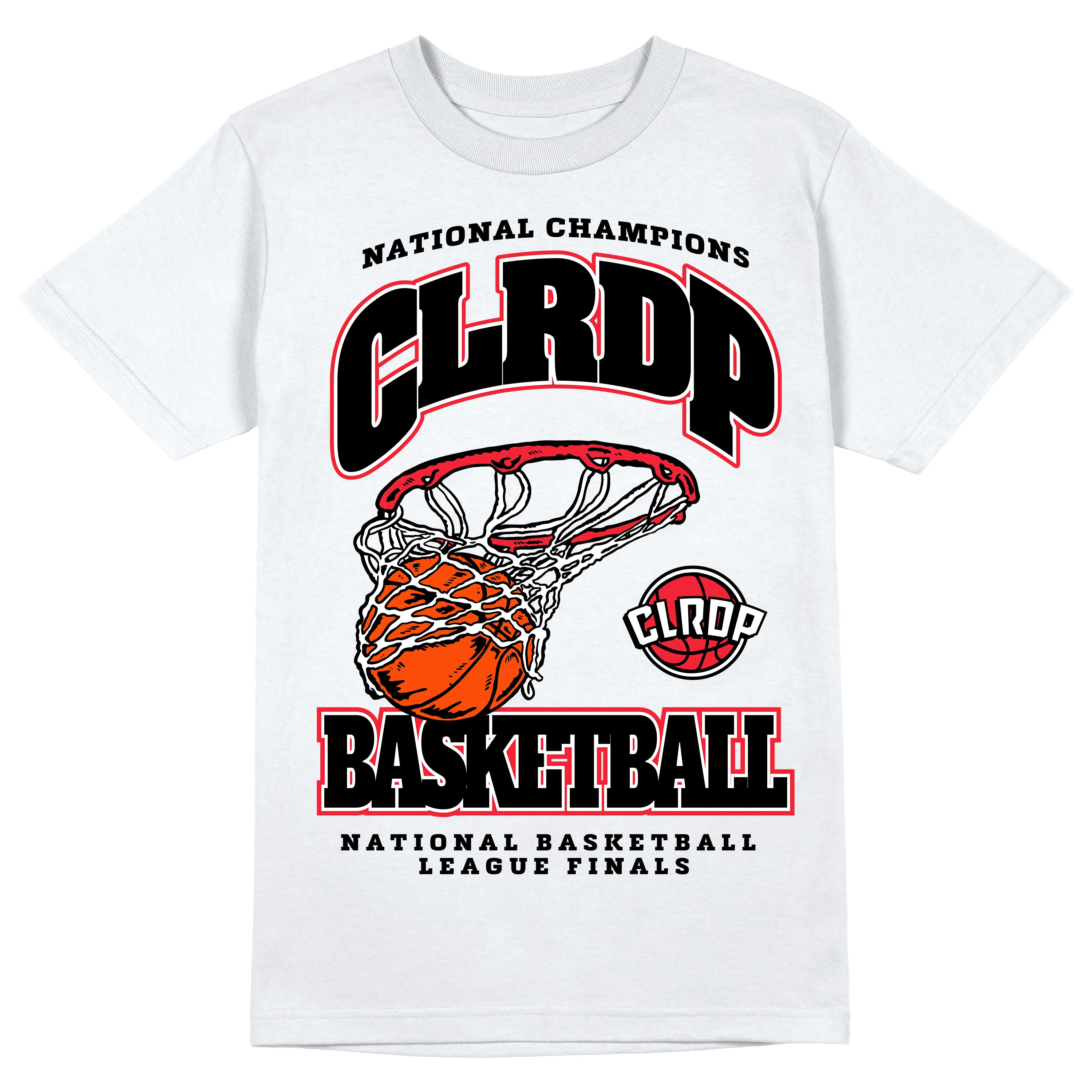 CLRDP Basketball White Tee