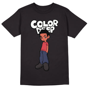 ColorDeep Character Black tee