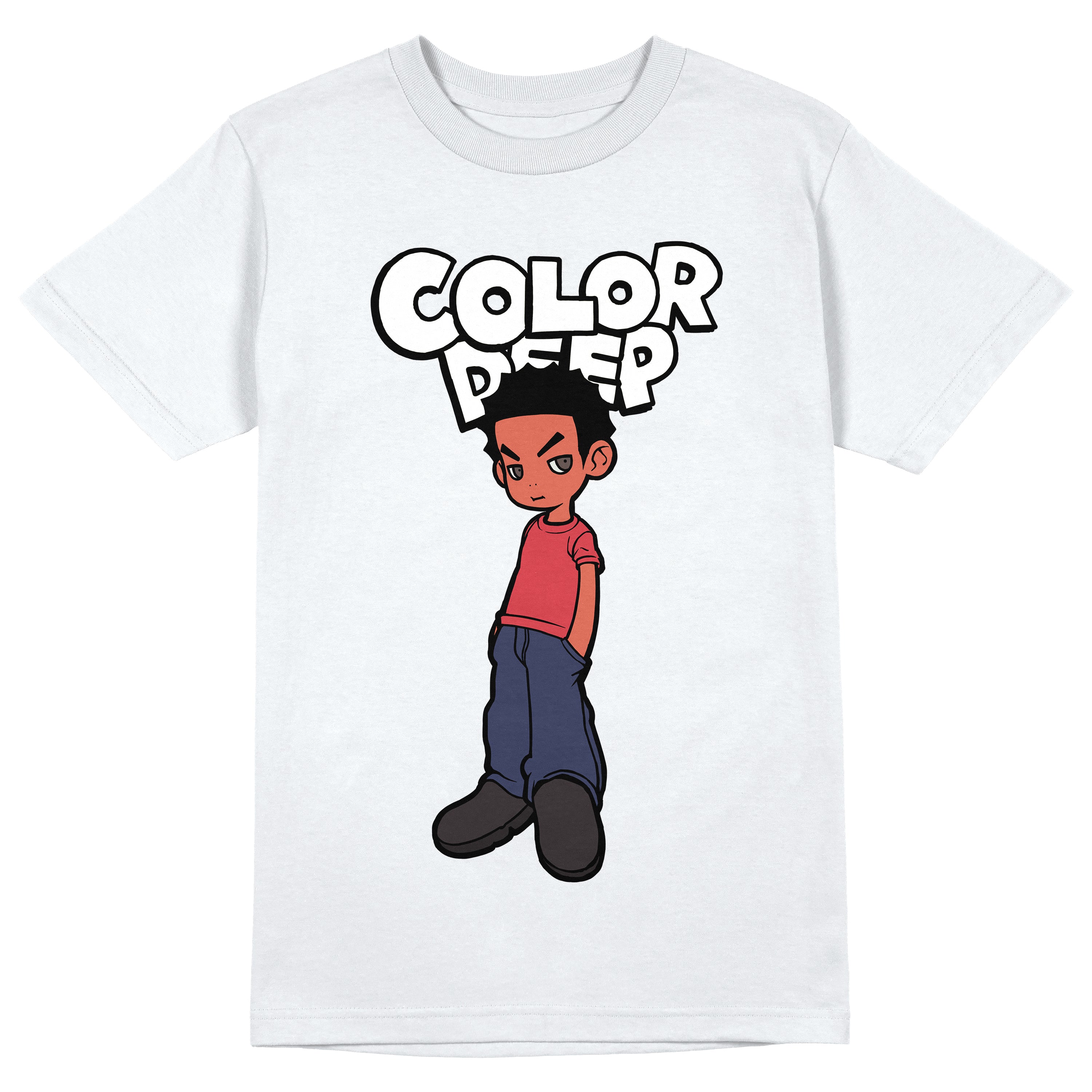 ColorDeep Character White tee